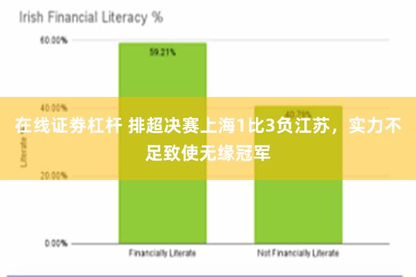 在线证劵杠杆 排超决赛上海1比3负江苏，实力不足致使无缘冠军